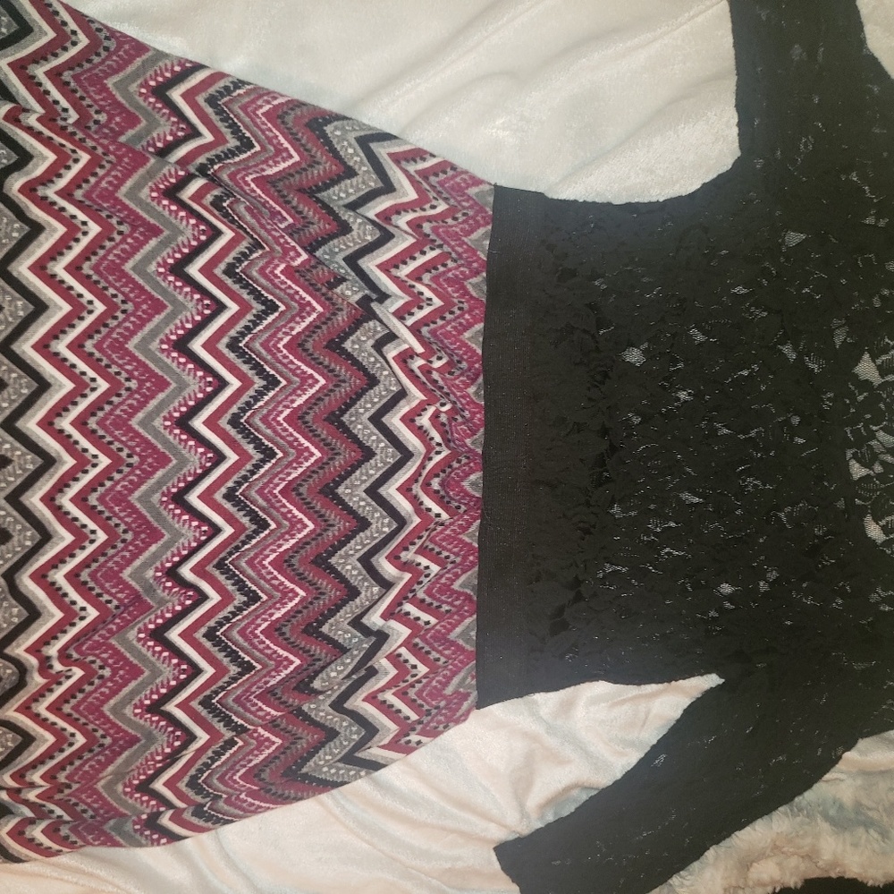 Dress cut off at elbow
